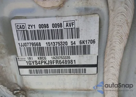 2015 Cadillac Escalade Platinum from USA, damaged, VIN 1GYS4PKJ9FR648981